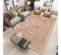 RUGMRZ Tapis Entree Interieur Grande Taille 120X160Cm 41 Rose Salon Moderne Simple Chambre À Coucher Fleurs Lumière Luxe Enfant Rugsx De Couloir