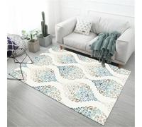 RUGMRZ Tapis Eveil Géométrie Antidérapante Minimaliste Moderne Anti Glisse Multicolore Accesoire Chambres D Exterieur Terrasse 50X80CM