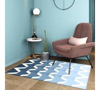 RUGMRZ Tapis Fin Entree Interieur Décoration Lavable Antidérapante Abstraite Géométrique Moderne Et Minimaliste D'Entree Maison Gris Déco Salon Chambre Ado Design Grand Salon80X160Cm