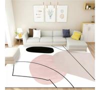 RUGMRZ Tapis Jeux Bebe Art Abstrait Lavable Antidérapant Chambre Enfant Garcon Multicolore Moderne Salon Eveil 140X200CM