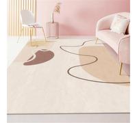 RUGMRZ Tapis Jeux Enfant Art Abstrait Lavable Antidérapant Salon Poil Court Multicolore D Eveil Maison 180X280CM