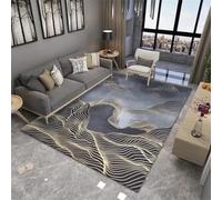 RUGMRZ Tapis Long Couloir Moquette Salon Grande Taille De Chambre Enfant 80x120CM décoration Adulte Gris. rectangulaire Jaune pour Le Salon. Extra Plat Home Decoration