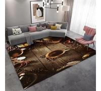 RUGMRZ Tapis Pas Chere 200X250Cm De Sol Salon 9 Brun Moderne Minimaliste Résistant Aux Saletés Carré Chevet XXL D Entree Interieur