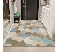 RUGMRZ Tapis pour Bebe 200X300Cm Grand Salon Multicolore De Cuisine Antidérapant Et Lavable Décoration Intérieure Maison Deveil Bebel'Épissage Forme Géométrique Est Sûr Facile À Ent