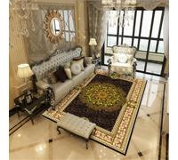 RUGMRZ Tapis pour Tipi 200X300Cm D Eveil Jaune Deco Chambre Fille Accessoires Cuisine Exterieur Balconcanapé De Salon À Règles Géométriques Style Vintage