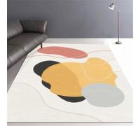 RUGMRZ Tapis Priere Enfant Art Abstrait Lavable Antidérapant Sensoriel Multicolore D'Éveil pour Bébé Garcon Grand 180X250CM