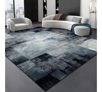 RUGMRZ Tapis Salon Doux Décoration Lavable Antidérapante Abstraite Géométrique Moderne Et Minimaliste Brun Chambre Bébé Fille Dressing Grand Chambre100X160Cm