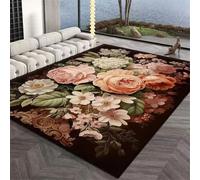RUGMRZ Tapis Sol Cuisine 180X250Cm Pas Chere 14 Couleur Rose Lumière Luxe Salon Chambre À Coucher Fleurs Chevet Maison Anti Derapant Doux