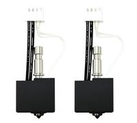 RugooSpink Lot de 2 extrudeuses Kobra S1 Têtes d'impression Kobra avec buse en acier trempé, tube laryngé