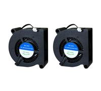 RugooSpink Lot de 2 ventilateurs sans balais pour Kobra S1 à roulement à billes DC 24 V 5020 extrudeuse Hotend Ventilateur de refroidissement axial pour imprimante 3D Anycubic