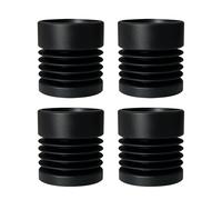 RugooSpink Lot de 4 coussinets de pieds amortisseurs pour pieds Centauri Carbon antidérapants en silicone et caoutchouc - Pieds anti-vibrations durables pour imprimante 3D Elegoo Centauri Carbon