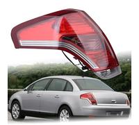 RUGPDA Feu Arrière pour Citroen C4 Sedan B53 2006-2012, Voiture Gauche Droit Feux Arrière Stop Lentille Lampe Remplacement,Main Driving Position