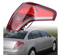 RUGPDA Feu Arrière pour Citroen C4 Sedan B53 2006-2012, Voiture Gauche Droit Feux Arrière Stop Lentille Lampe Remplacement,co-Pilot Position