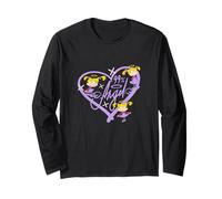 Rugrats Angelica 99 Percent Angel Lavender Heart Frame Manche Longue