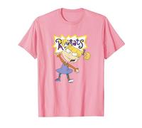 Rugrats Angelica Simple Portrait T-Shirt, Homme, Rose, S