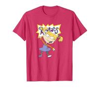 Rugrats Angelica Simple Portrait T-Shirt, Homme, Rouge Chiné, S