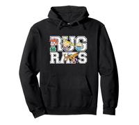Rugrats Bold Block Characters Fun Logo Stack Sweat à Capuche