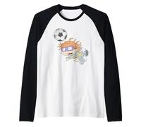 Rugrats Chuckie Football Manche Raglan