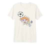 Rugrats Chuckie Football T-Shirt Haut de Gamme