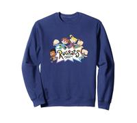 Rugrats Colorful Rainbow Nick Toons Group Shot Sweatshirt