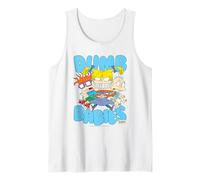 Rugrats Dumb Babies Angelica Chuckie Tommy Trio Cartoon Débardeur