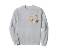 Rugrats Friends Character Faces Circle Left Chest Sweatshirt