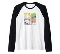 Rugrats Pastel Character Grid Angelica Reptar Tommy Manche Raglan