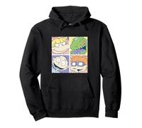 Rugrats Pastel Character Grid Angelica Reptar Tommy Sweat à Capuche