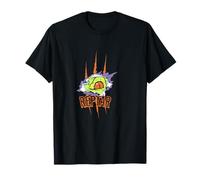 Rugrats Reptar Eye Scratch Mark Monster Reveal Front T-Shirt