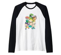 Rugrats Reptar Group Shot Manche Raglan