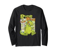 Rugrats Reptar Rules Colorful Comic Book Retro Cartoon Manche Longue