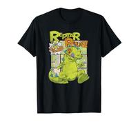 Rugrats Reptar Rules Colorful Comic Book Retro Cartoon T-Shirt