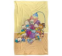 Rugrats Rugrats Get Caught Reading Plaid Ultra Doux au Toucher Soyeux - 91 x 147 cm
