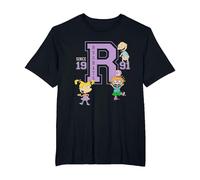 Rugrats Since 1991 Angelica Playing with Babies Retro T-Shirt, Homme Grandes Tailles, Noir, 5X Tall