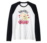 Rugrats Tommy Cupid Cute Valentine's Bae Retro Cartoon Manche Raglan