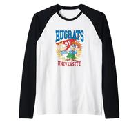 Rugrats University 91 Tommy And Chuckie Collegiate Crest Manche Raglan