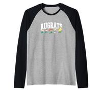 Rugrats Vintage Crew Running Arched Logo Manche Raglan
