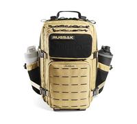 RUGSAK Alpha | Sac à dos tactique [15-25 l] étanche et extrêmement robuste | Sac à dos de survie militaire | pour l'extérieur, le travail, la randonnée, le camping et la gym | Sac à dos de voyage