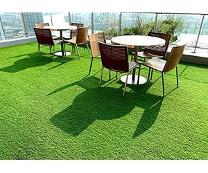 rugsx Gazon Artificiel Patio Dimension finie 133x600 cm Vert