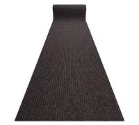 rugsx Paillasson antidérapant GIN Tapis de Porte - Revêtement de Porte - extérieur, intérieur, retient la poussière, Marron 100x110 cm