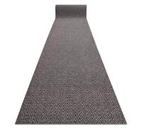 rugsx Paillasson antidérapant Magnus 1951 Zigzag Tapis de Porte - Revêtement de Porte - extérieur, intérieur, retient la poussière, Beige 200x110 cm