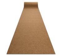rugsx Paillasson antidérapant Vigor Tapis de Porte - Revêtement de Porte - extérieur, intérieur, retient la poussière, Caoutchouc - Cocos Marron 0226, 100x190 cm