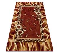 rugsx Tapis BCF Morad Trio Tapis Classique, pour la Chambre, Le Salon, la Chambre à Coucher, Design Intemporel - Bordeaux 300x400 cm
