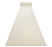 rugsx Tapis de Couloir KARMEL Plaine, Une Couleur, pour la Cuisine, Le Hall, Le Couloir, Solide, Blanc 200x320 cm