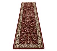 rugsx Tapis de Couloir Royal ADR, Classique, Traditionnel, pour l'entrée, Le Hall, Le Couloir, Haute qualité Rouge 60x250 cm
