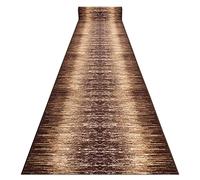 rugsx Tapis de Couloir Toltec - Antidérapant, Moderne et Durable, idéal pour la Cuisine, Le Hall et Le Couloir, Beige 100x300 cm