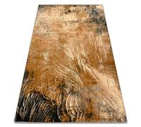 rugsx Tapis en Laine, Tapis Traditionnels, pour la Chambre à Coucher, Le Salon Omega ABU Abstraction Camel 200x300 cm