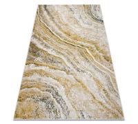 rugsx Tapis Fusion 9776 Tapis Moderne Abstrait en Crème & Blanc & Jaune - Salon, Chambre à Coucher, Grandes pièces 280x370 cm