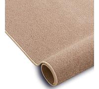 rugsx Tapis Une Couleur Eton pour n'importe Quelle pièce, Salon, Chambre, Chambre d'enfant, Beige, des Tailles différentes, 400x450 cm