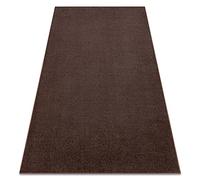 rugsx Tapis Une Couleur Eton pour n'importe Quelle pièce, Salon, Chambre, Chambre d'enfant, Marron, des Tailles différentes 150x300 cm
